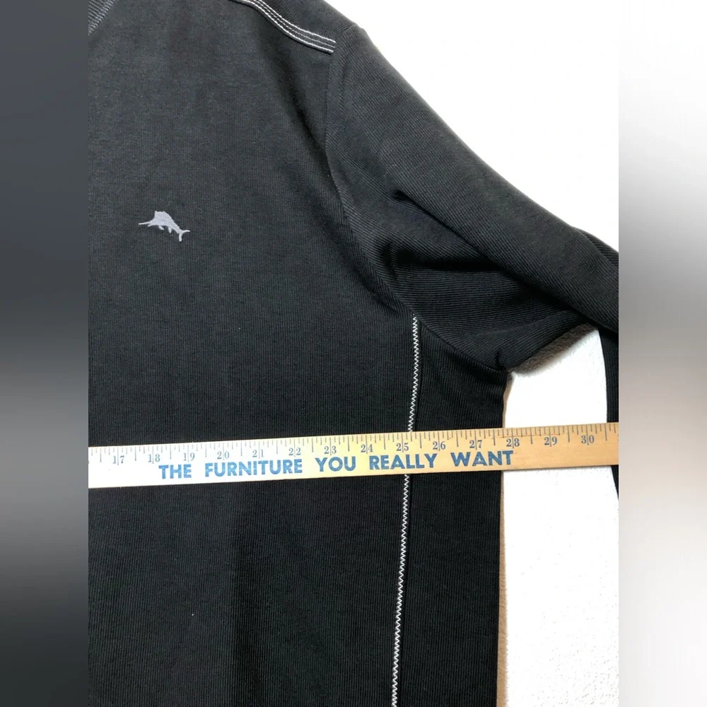 Tommy Bahama Tobago Bay Abaco Sweatshirt Black XXL